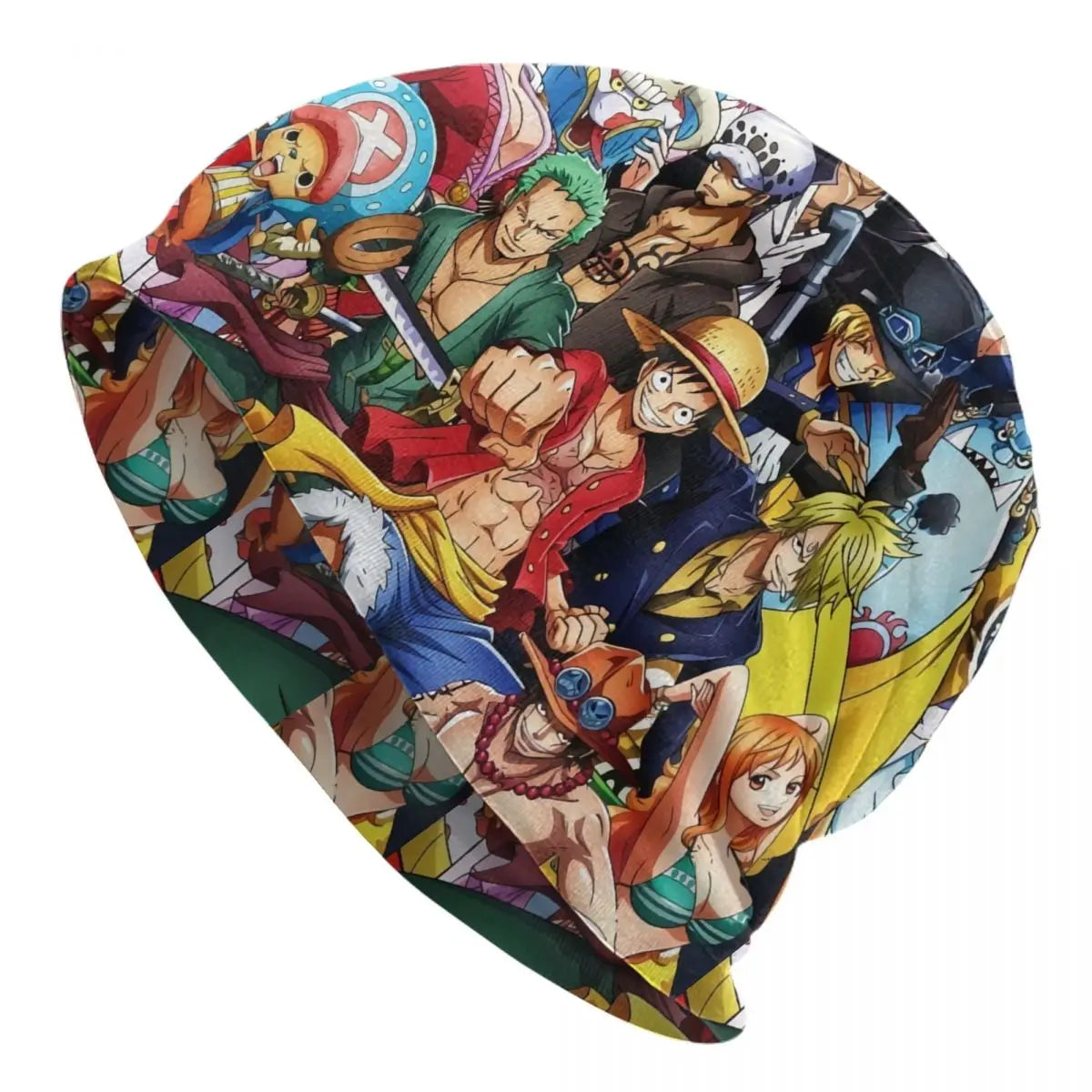 Trafalgar Law One Piece Cap – Anime Fashion Unisex Ski Skullies Beanie | Warme elastische Thermomütze für den Frühling