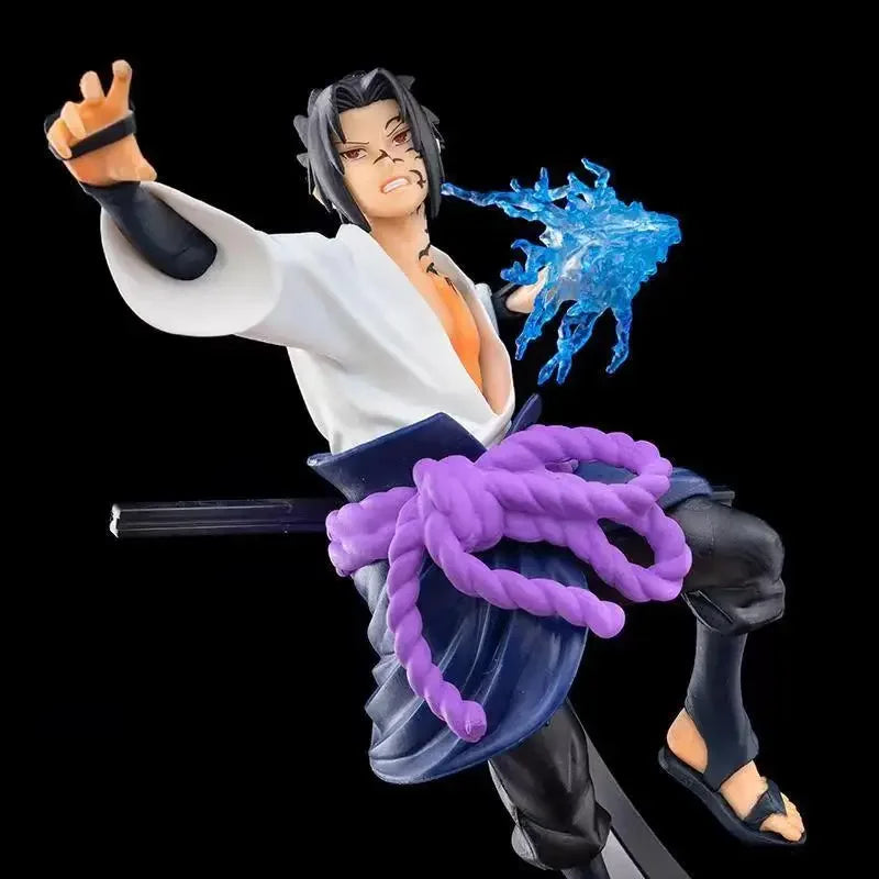 Bandai 20cm Naruto Anime Sasuke Figur Aktion Uchiha Cartoon Spielzeug
