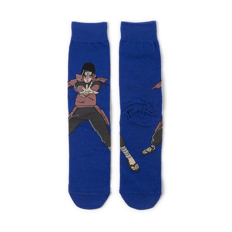 Socken mit Anime-Cartoon-Charakteren für Herren – Cosplay-Skateboard-Stil