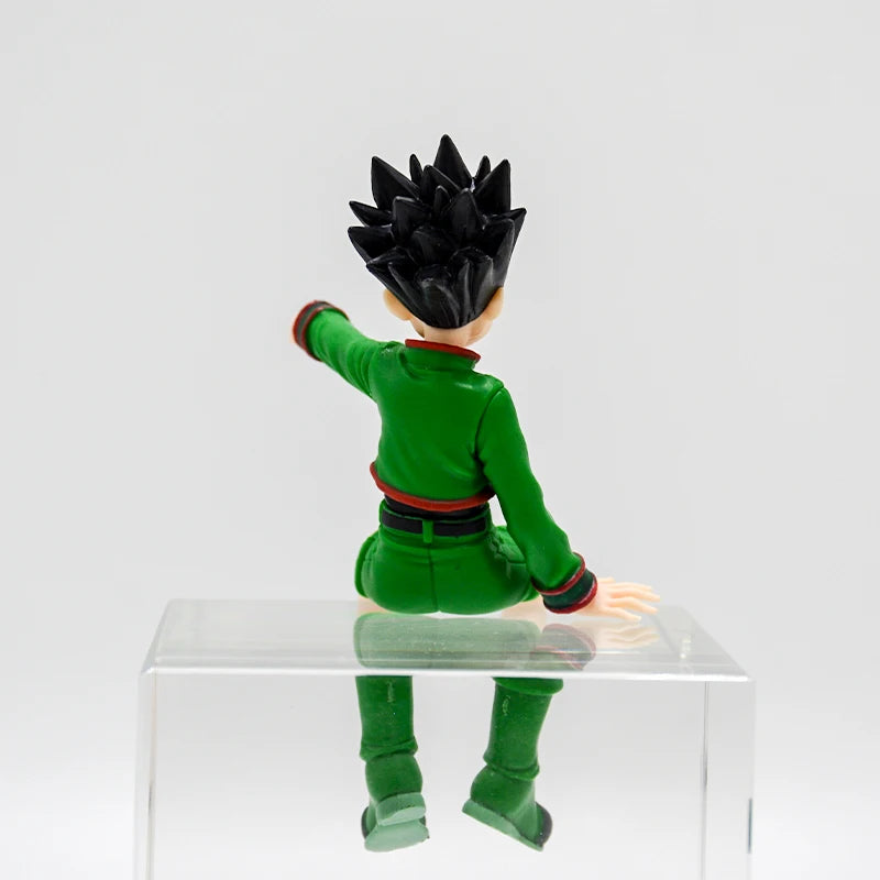 13 cm Hunter x Hunter Gon Freecss & Killua Zoldyck Noodle Stopper Actionfiguren – Sammlerstück aus PVC, Modellpuppenspielzeug