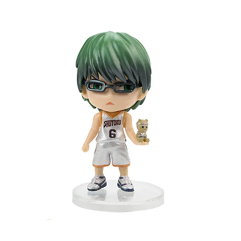Figurine de basket-ball de Kuroko – Kuroko Tetsuya et Kagami Taiga en PVC et collection d'équipe