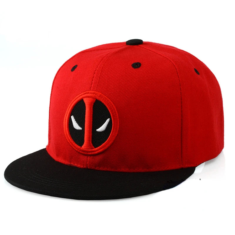 Anime-Baseballkappe für Herren – Baumwollmütze mit flacher Krempe | Atmungsaktiver Hip-Hop-Stil