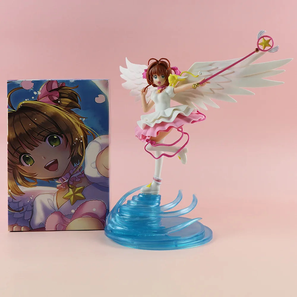 23 cm große Cardcaptor Sakura-Figur – Kinomoto Sakura PVC-Modellspielzeug und Sammlergeschenk