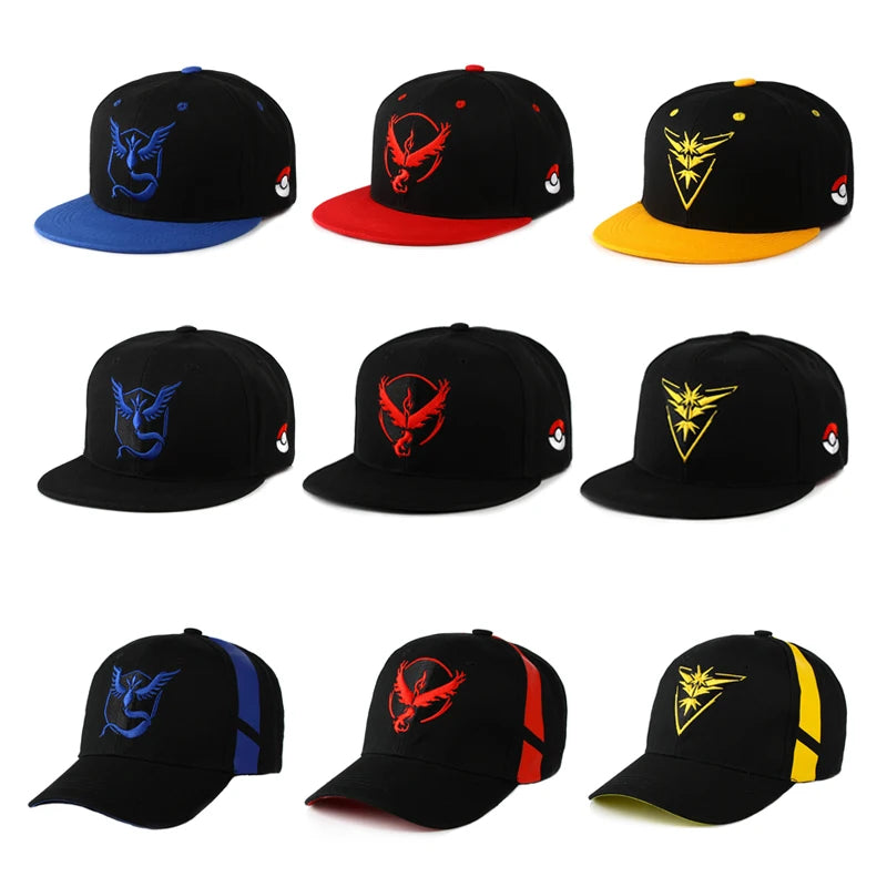 Pokémon Pikachu Adjustable Baseball Cap – Anime Hip Hop Hat Gift