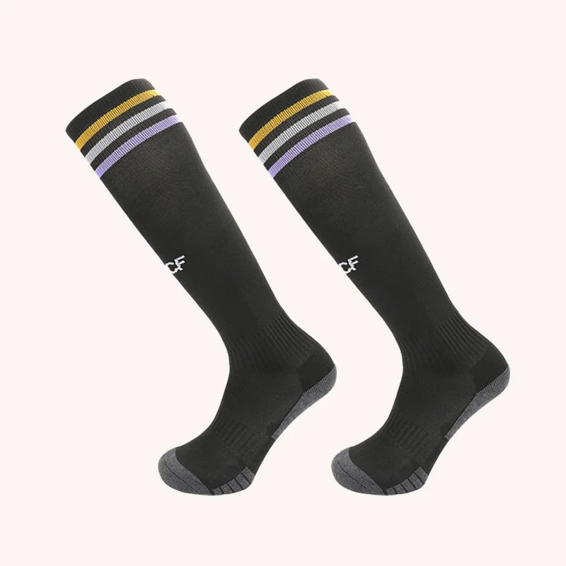 Europäische Fußball-Clubsocken für die Saison 23–24 – Kniehohe Sportsocken für Kinder und Erwachsene