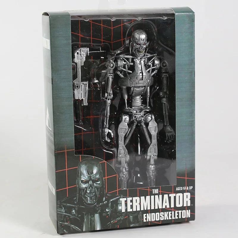 NECA Terminator 2 Arnold Schwarzenegger PVC Actionfigur Sammlermodell Spielzeug 7" 18cm