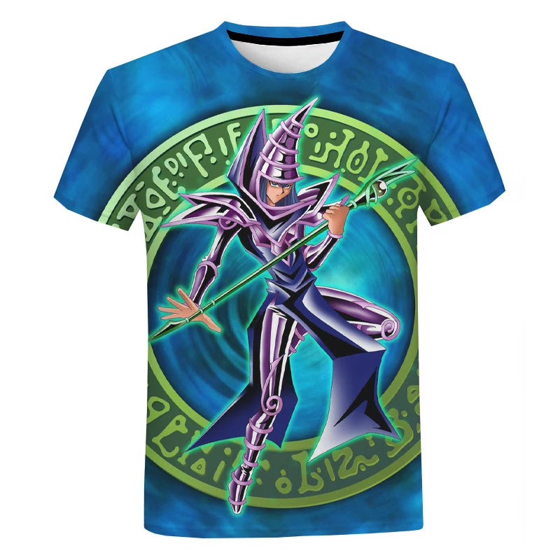 Yu-Gi-Oh Harajuku 3D Print T-Shirt
