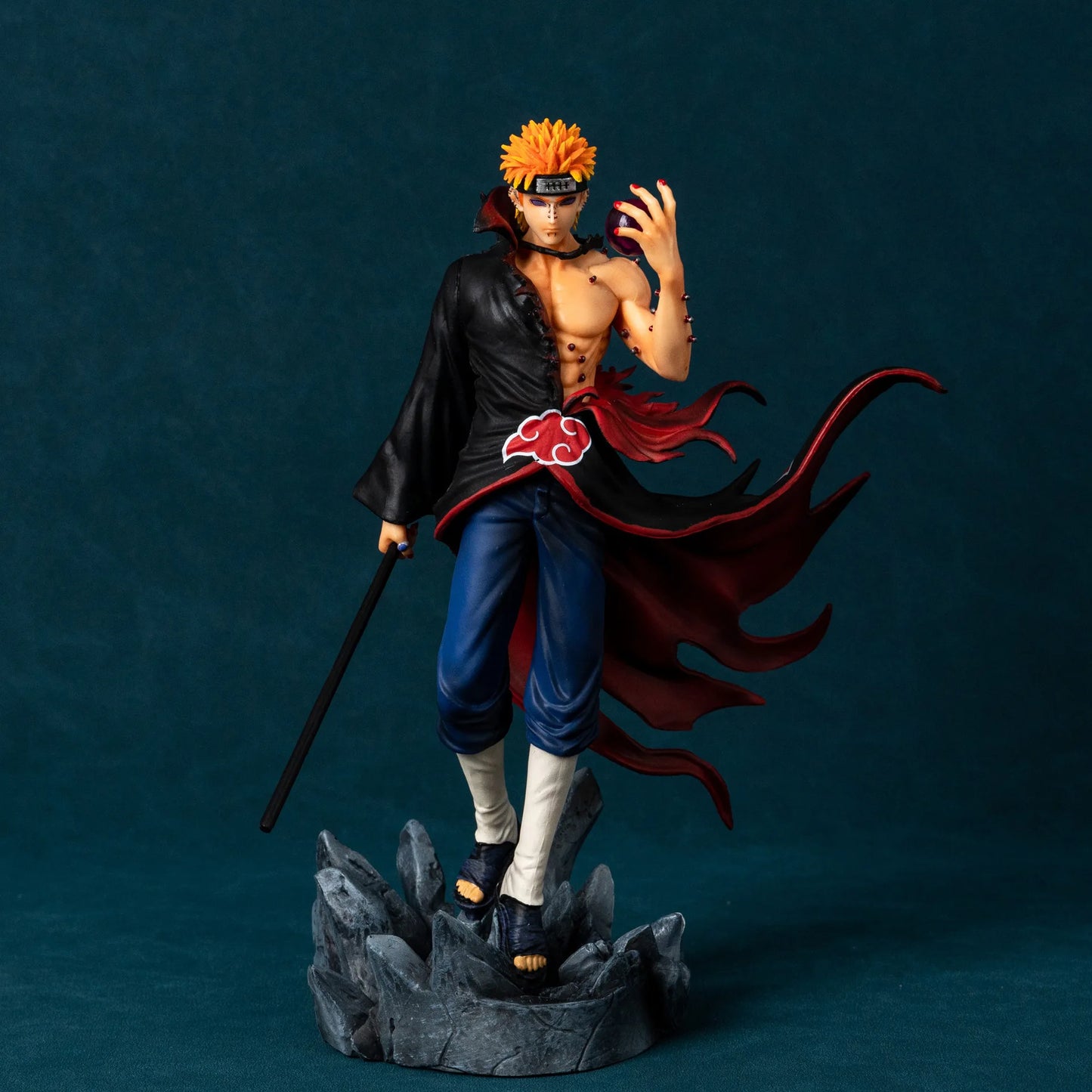 22 cm große Naruto Pain-Figur – GK Hundred Ninjas Actionmodell-Statue und Sammlergeschenkspielzeug