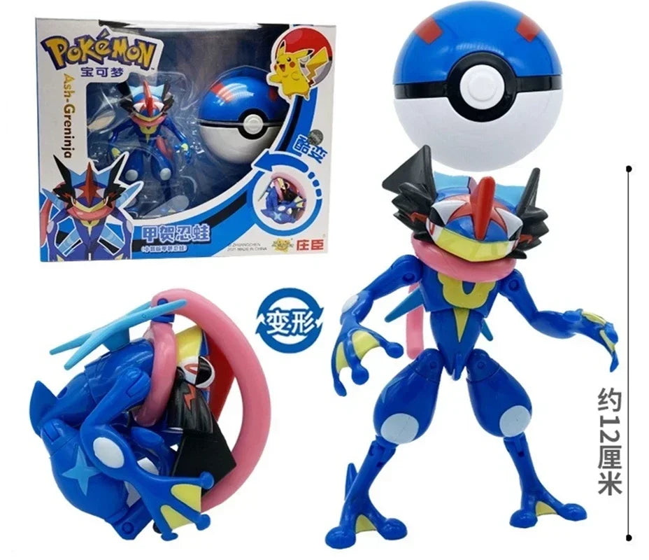Pokemon Ball Variante Spielzeug Modell Pikachu Jenny Schildkröte Tasche Monster Action Figur Spielzeug