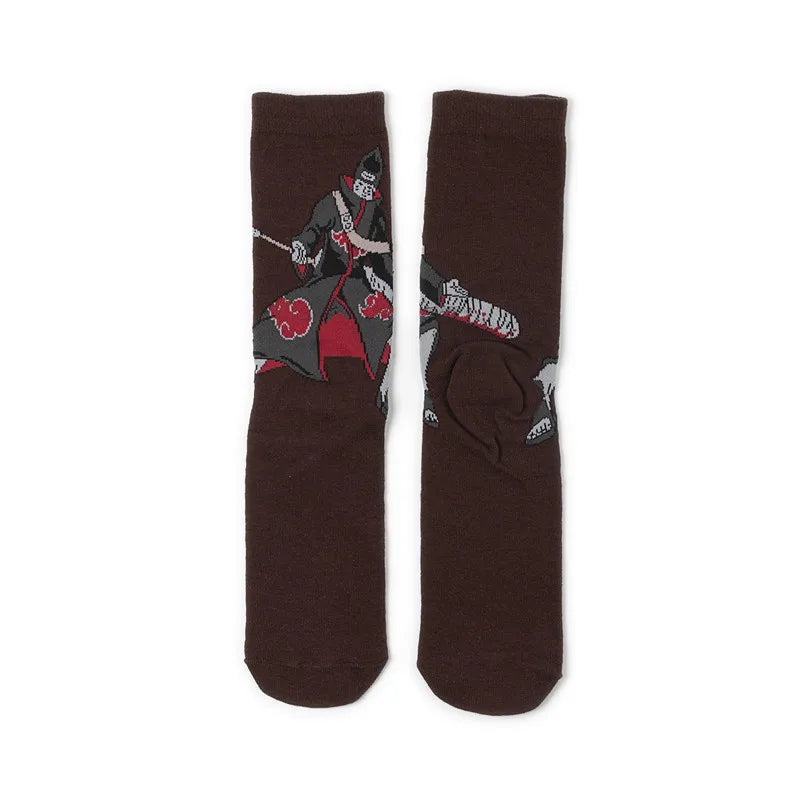 Socken mit Anime-Cartoon-Charakteren für Herren – Cosplay-Skateboard-Stil