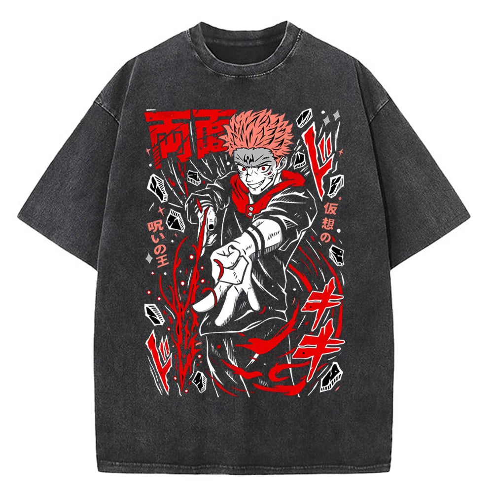 Jujutsu Kaisen T-Shirt High-Quality Cotton Anime Tee