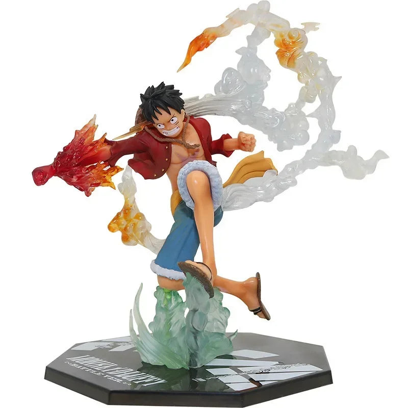 One Piece Anime Monkey D. Luffy Roronoa Ace Vinsmoke Sanji Actionfiguren PVC Modell Sammlerstück