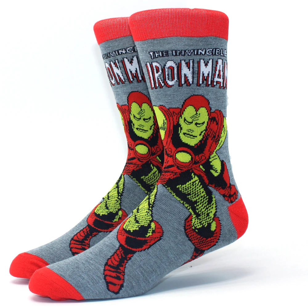 1 Pair Anime Movie Cotton Crew Socks – Role-Playing Calf Socks