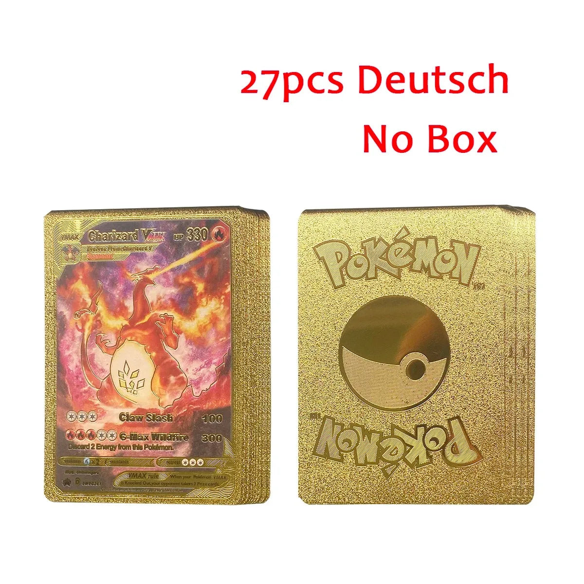 27–110 Stück Pokemon-Karten, Sammelkartenspielzeug