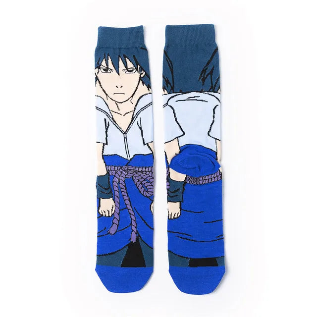 Socken mit Anime-Cartoon-Charakteren für Herren – Cosplay-Skateboard-Stil