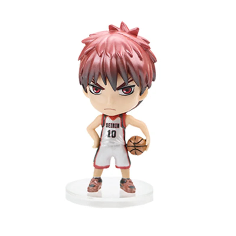 Figurine de basket-ball de Kuroko – Kuroko Tetsuya et Kagami Taiga en PVC et collection d'équipe