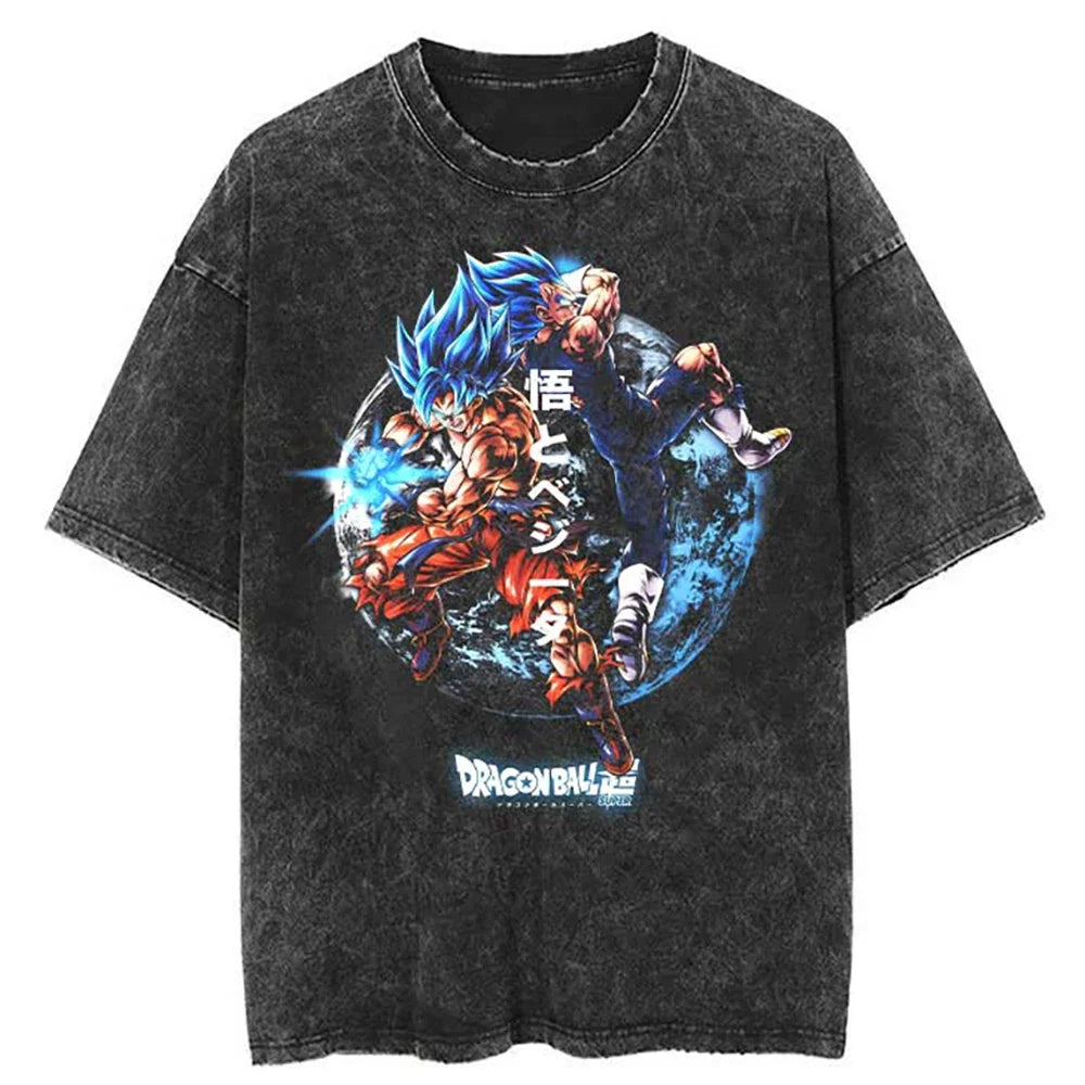 Trendy Harajuku Dragon Ball Streetwear Tee