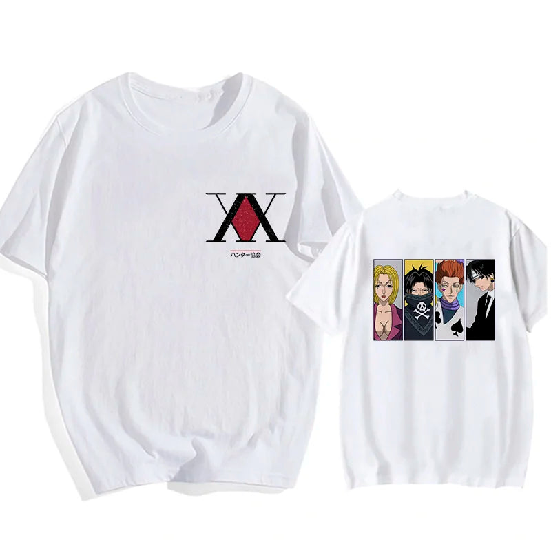 Kawaii Hisoka & Killua T-Shirt Hunter X Hunter Devil Eye Cartoon Anime Tee