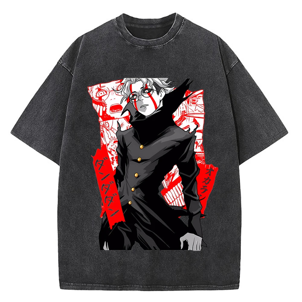 Dandadan Okarun Anime T-Shirt – Aesthetic Fashion Cotton Tee for Men