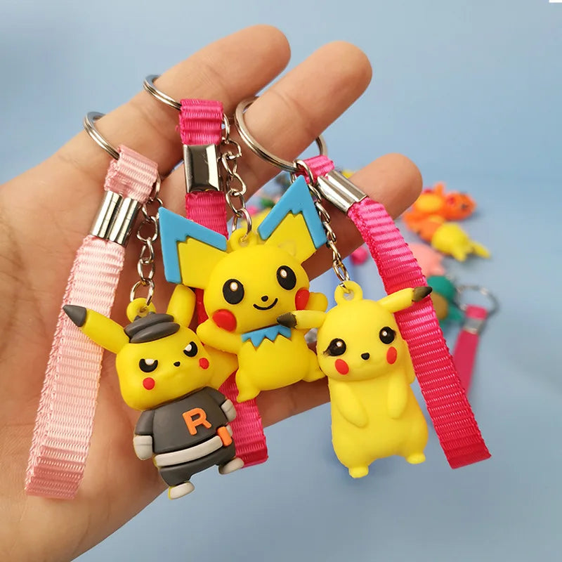 Original Pokemon Blind Box Zufällige Anime Action-figuren Pikachu Keychain Spielzeug
