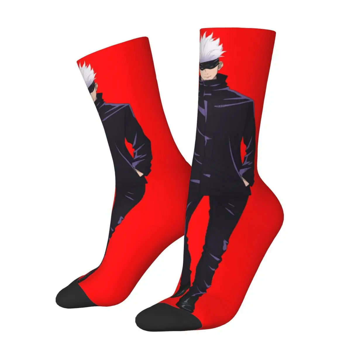 Jujutsu Kaisen Anime Socken, Satoru Gojo Unisex Socken W