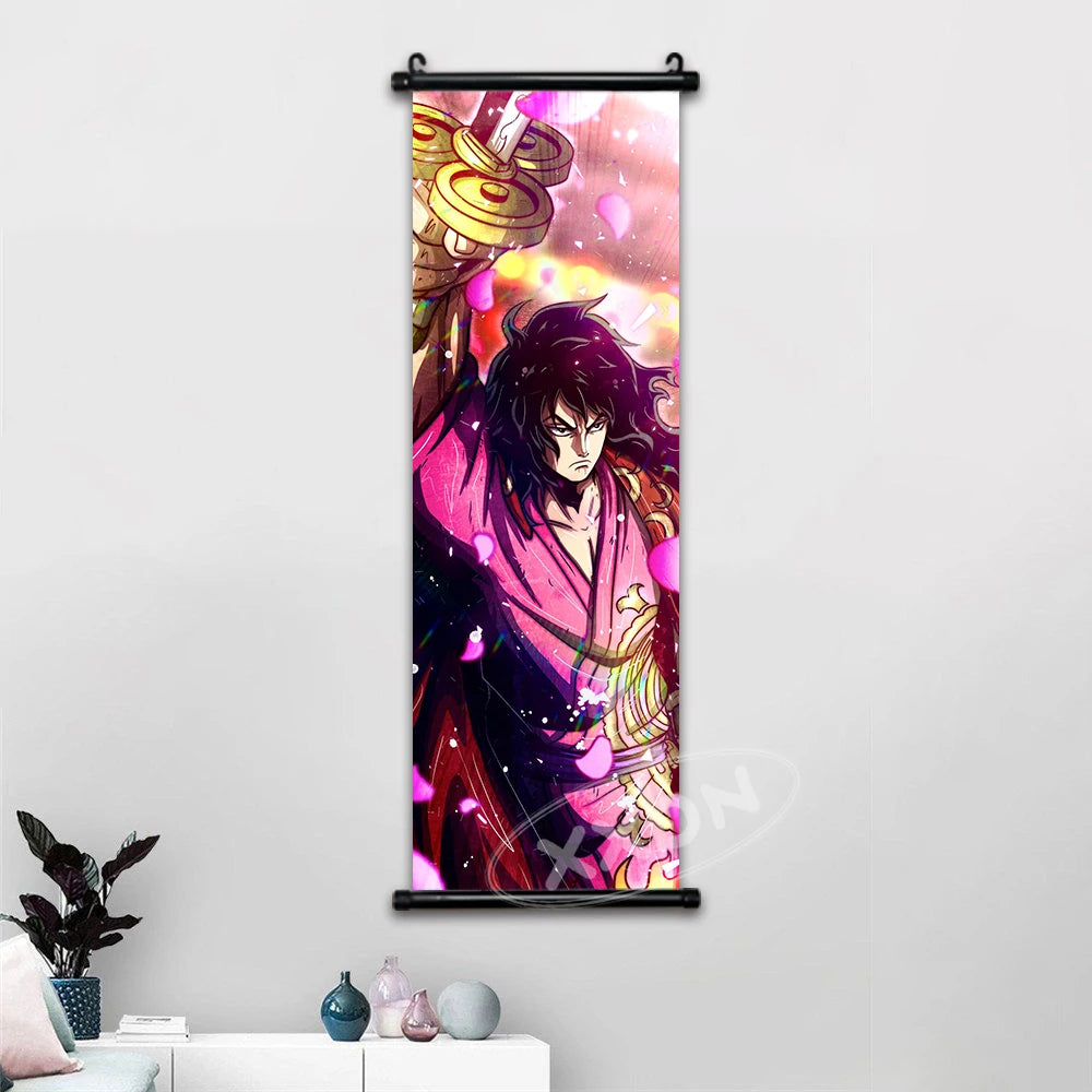 One Piece Anime Wall Art Interior Canvas Prints Zoro Painting Luffy Gear 5 Poster