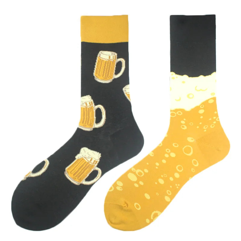 AB Professional Lustige Socken – Tier-, Musik- und Bierdesigns