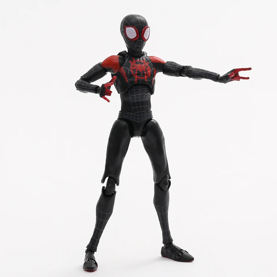 Sentinel Miles Morales SV-Actionfigur – Spider-Man Into the Spider-Verse Sammlermodell, Spielzeug und Geschenk