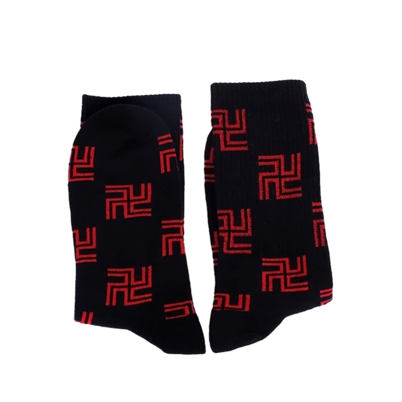 Socken mit Anime-Aufdruck „Tokyo Swastika“