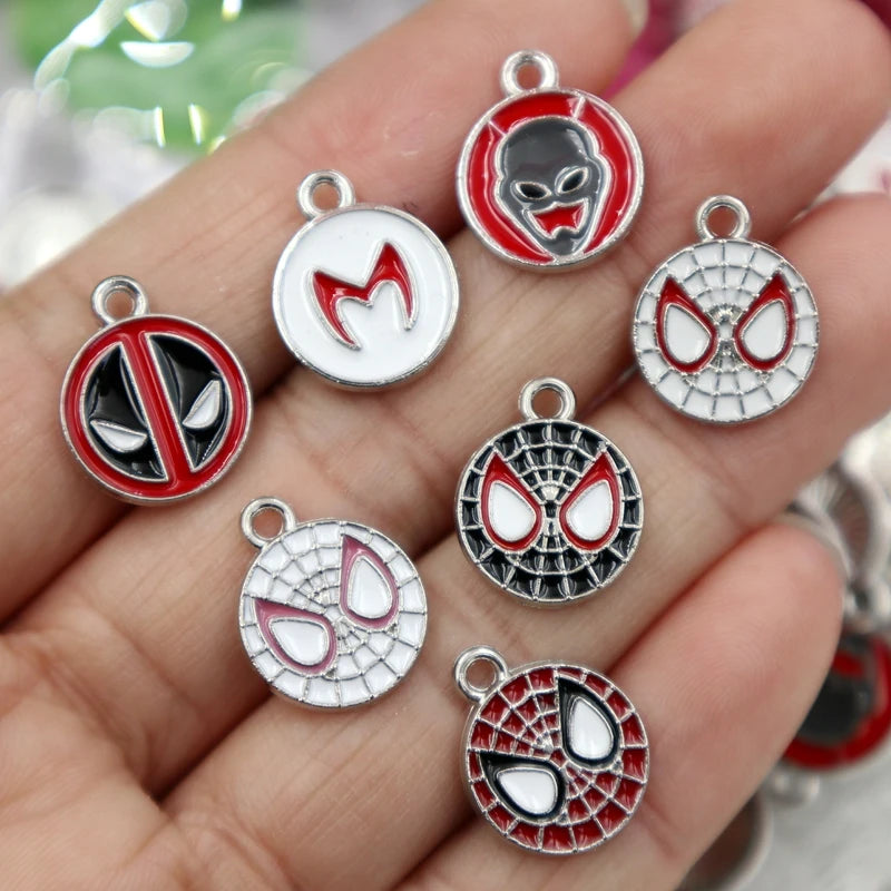 Anime Runde Charms DIY Halskette Armband Ohrringe Schmuck Zubehör