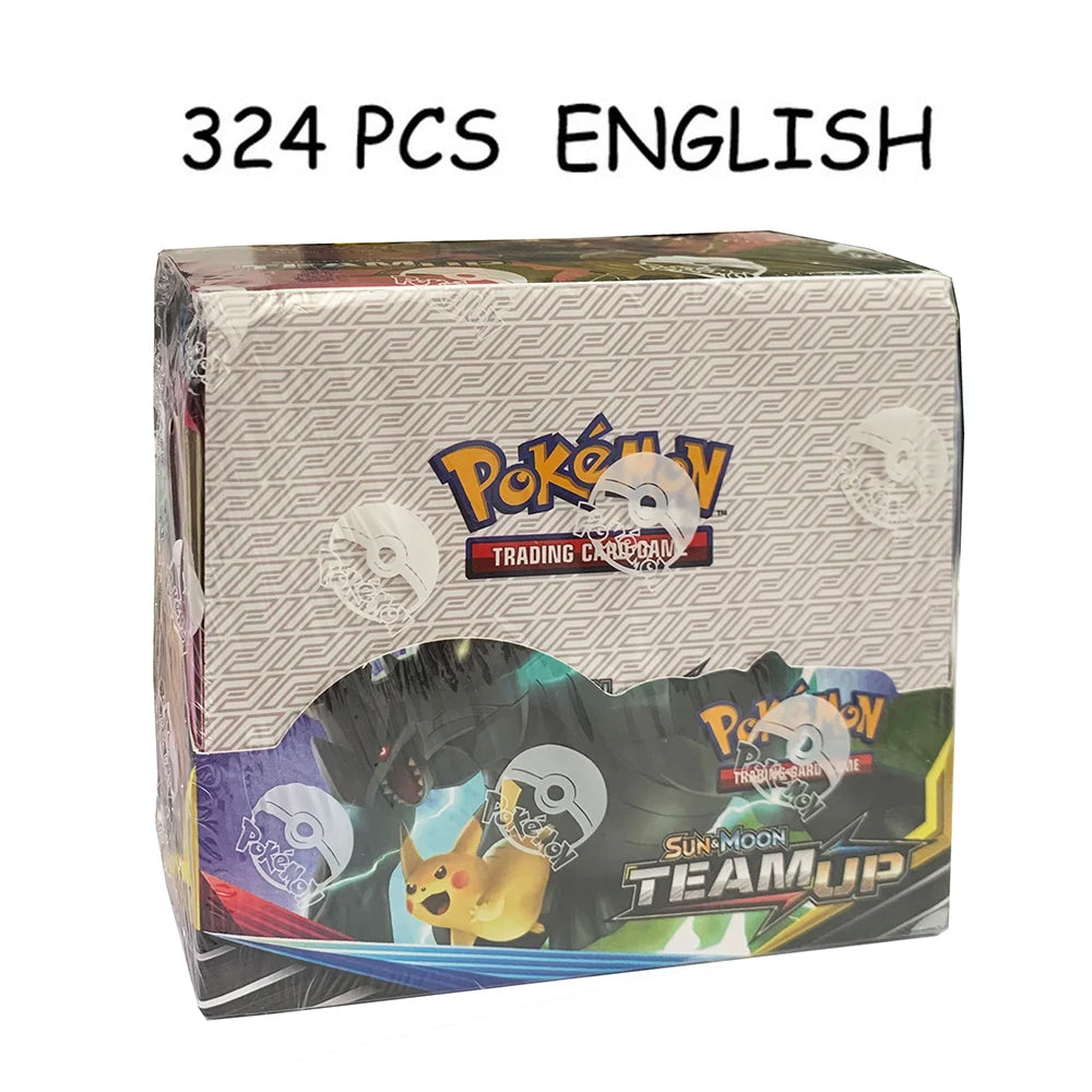 324/360 PCS Pokemon Karten 151 Surging Sparks Stellar Crown Deck Box Pikachu Englisch Karte Spielzeug