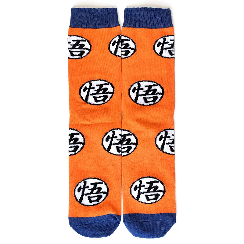 Socken mit Anime-Cartoon-Charakteren für Herren – Cosplay-Skateboard-Stil