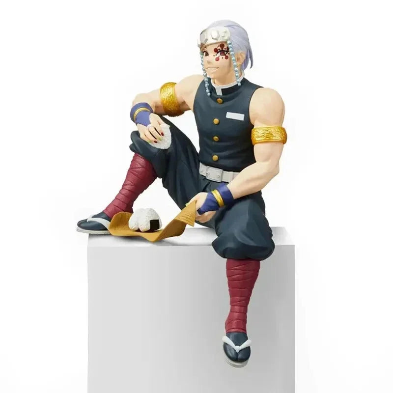 Figurines d'action Demon Slayer - Poupées Nezuko, Zenitsu, Giyuu, Kyojuro et Mitsuri de 15 cm | Jouets pour enfants et collectionneurs