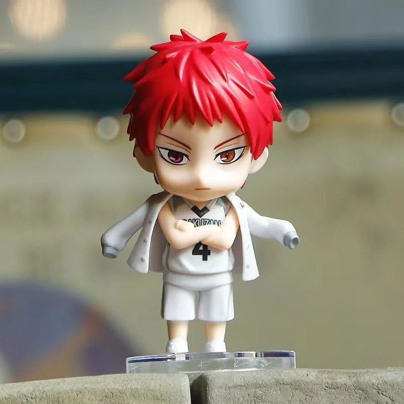 Figurine de basket-ball de Kuroko – Kuroko Tetsuya et Kagami Taiga en PVC et collection d'équipe