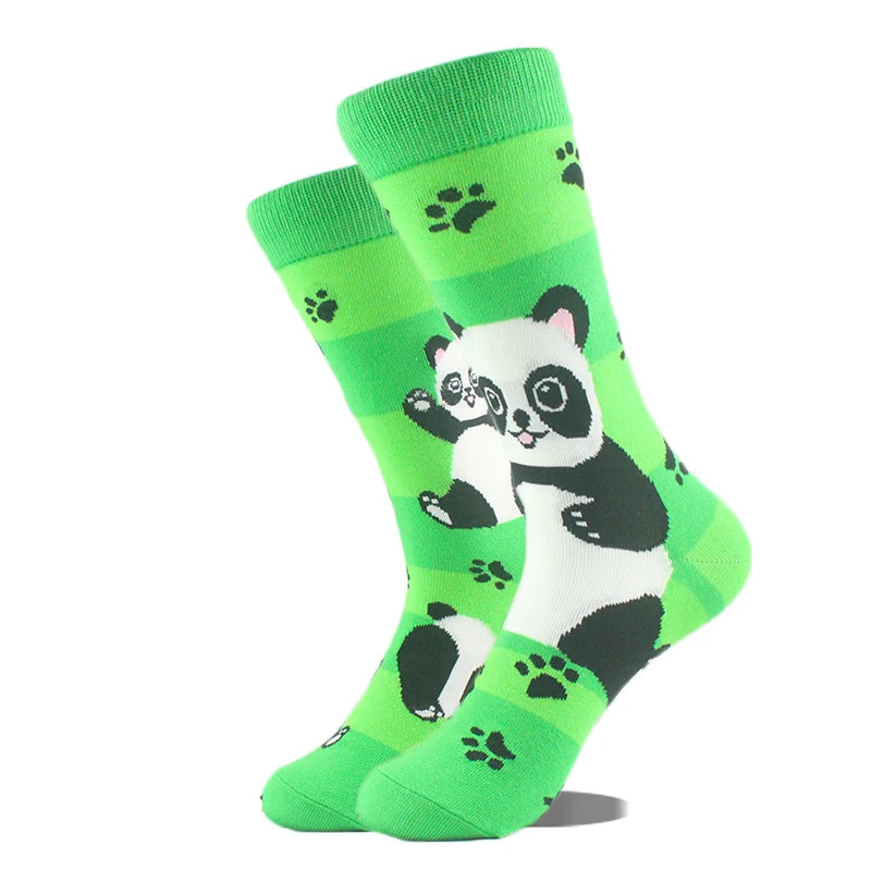 Baumwolle Glücklich Lustige Socken Männer Alien Planet Shark Verrückte Design Sokken
