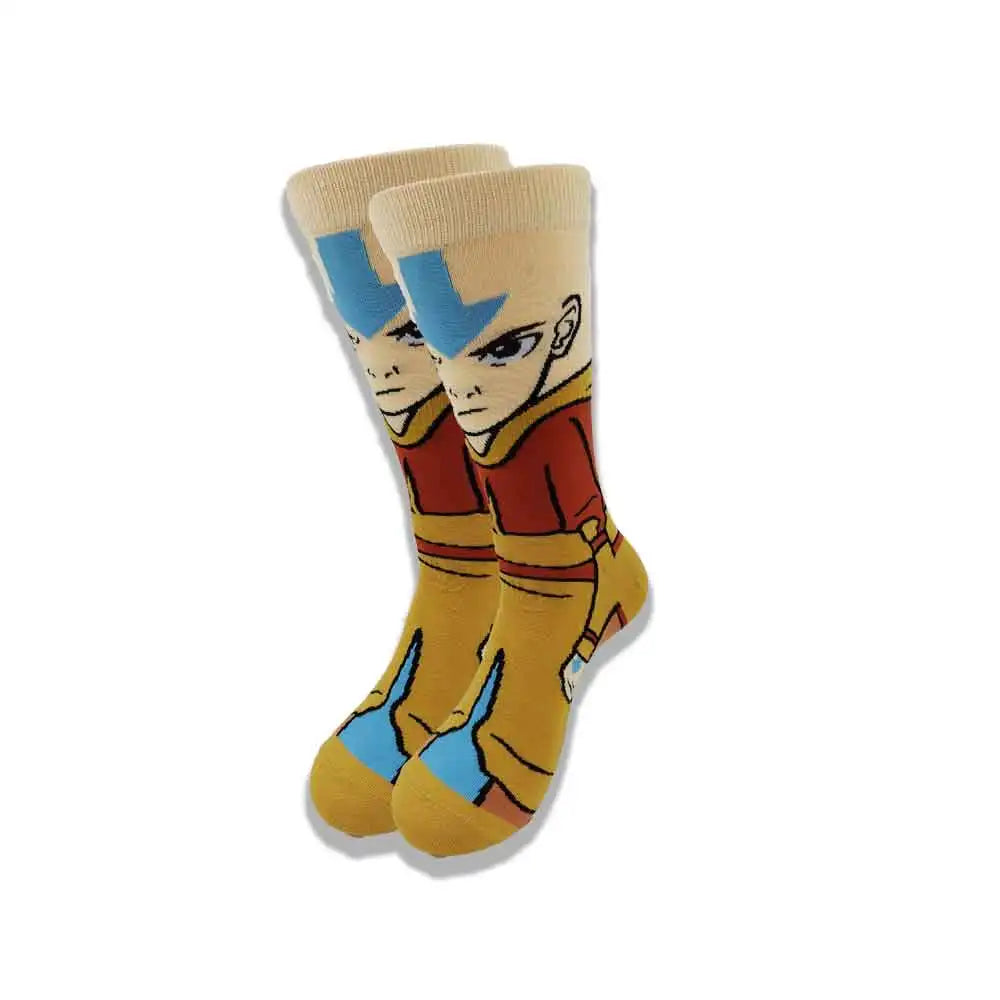 Anime Cosplay Lange Socken – Wadensocken im Hip-Hop-Stil für Männer und Frauen