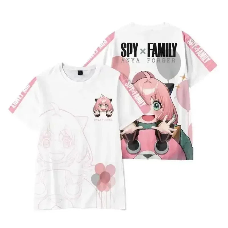T-shirt graphique Harajuku Spy X Family