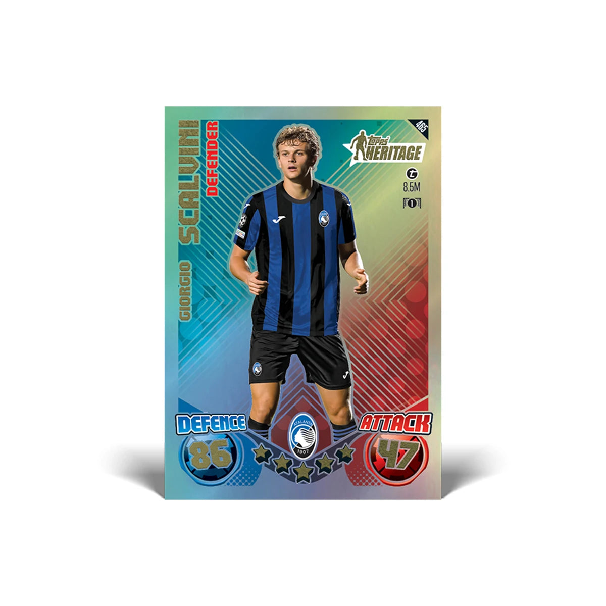 Panini 2024–25 Fußballstar-Karte, TOPPS MATCH ATTAX, Fußballstar-Kollektion