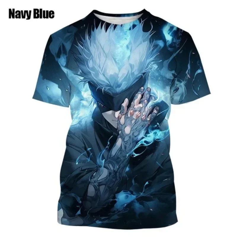 Jujutsu Kaisen T-shirt imprimé 3D
