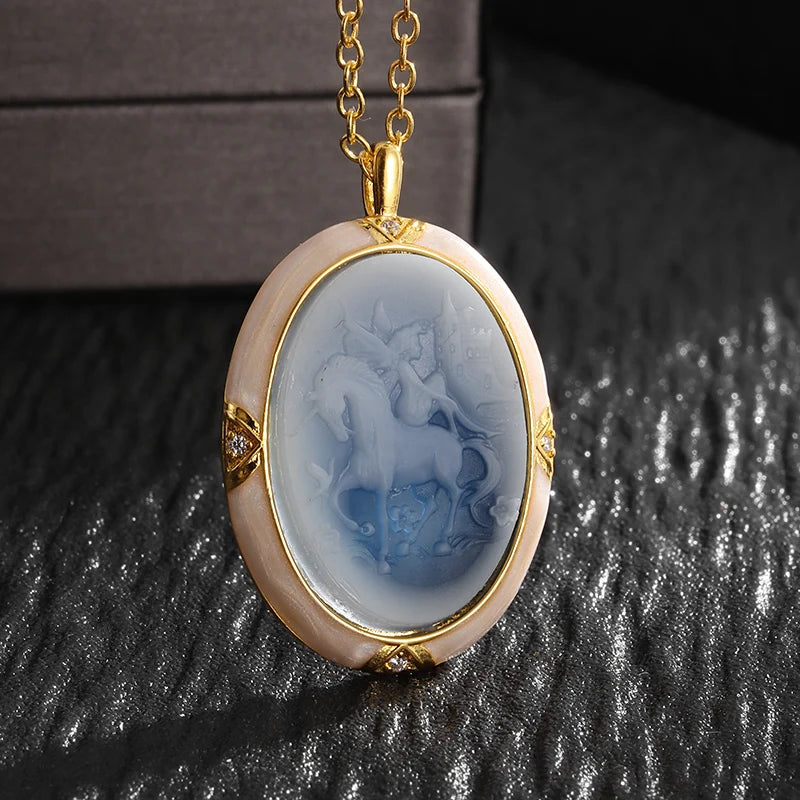 Hot Hug Love Pet Cat Couple Necklace – Stainless Steel BFF Pendant for Men & Women, Friendship Jewelry Gift
