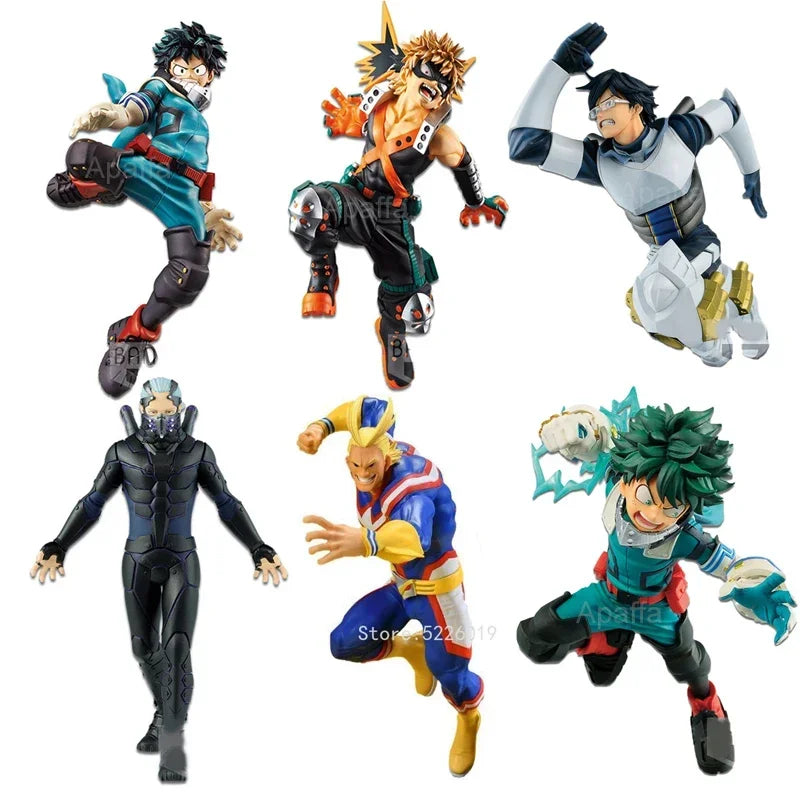 Figurine articulée My Hero Academia 25 cm - Deku, Bakugou, Dabi, All Might | Objet de collection animé