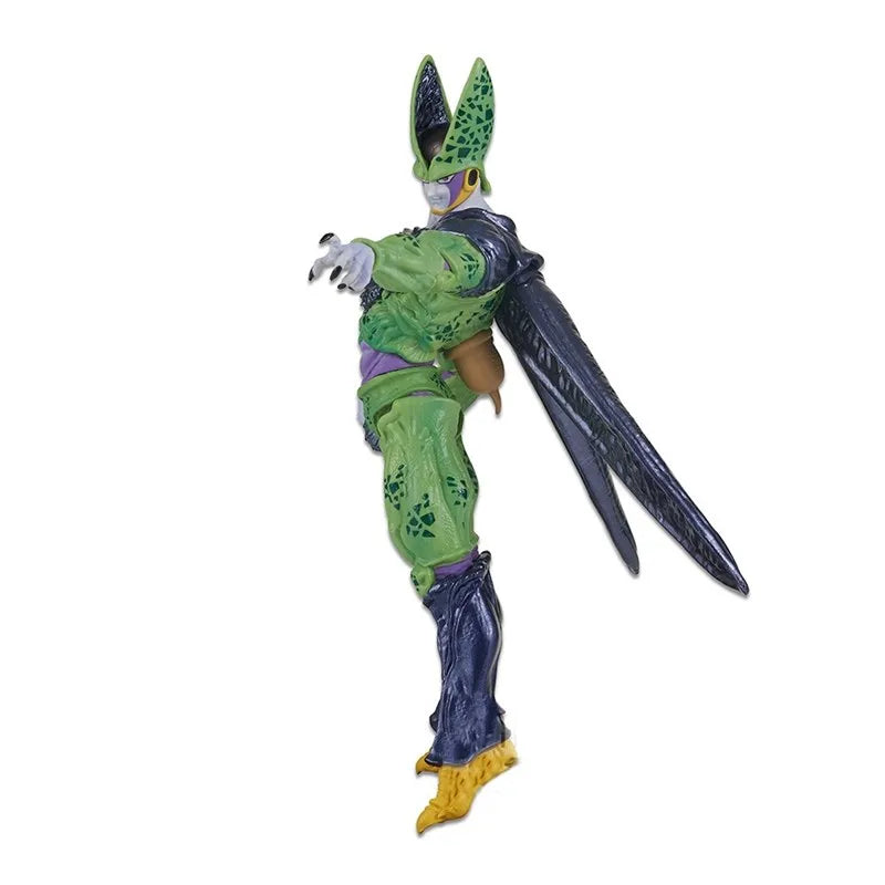 22 cm große Dragon Ball Z Cell-Actionfigur – PVC-Sammelmodell | Anime-Ornamente und Spielzeug