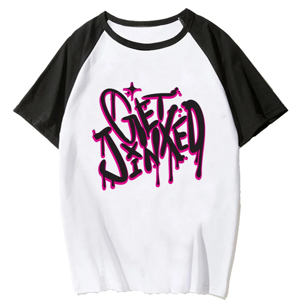 T-shirt animé Jinx Harajuku