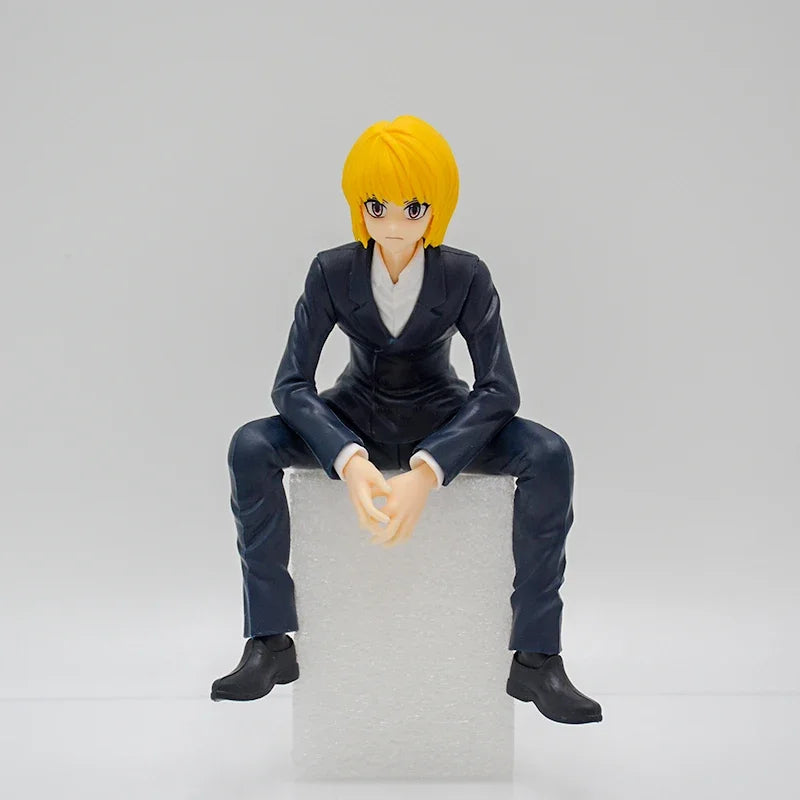 13 cm Hunter x Hunter Gon Freecss & Killua Zoldyck Noodle Stopper Actionfiguren – Sammlerstück aus PVC, Modellpuppenspielzeug