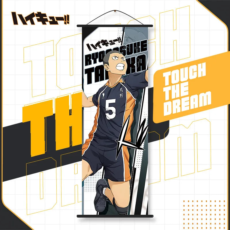 Haikyuu!! Hanging Posters Tobio Kageyama Wall Paintings Anime