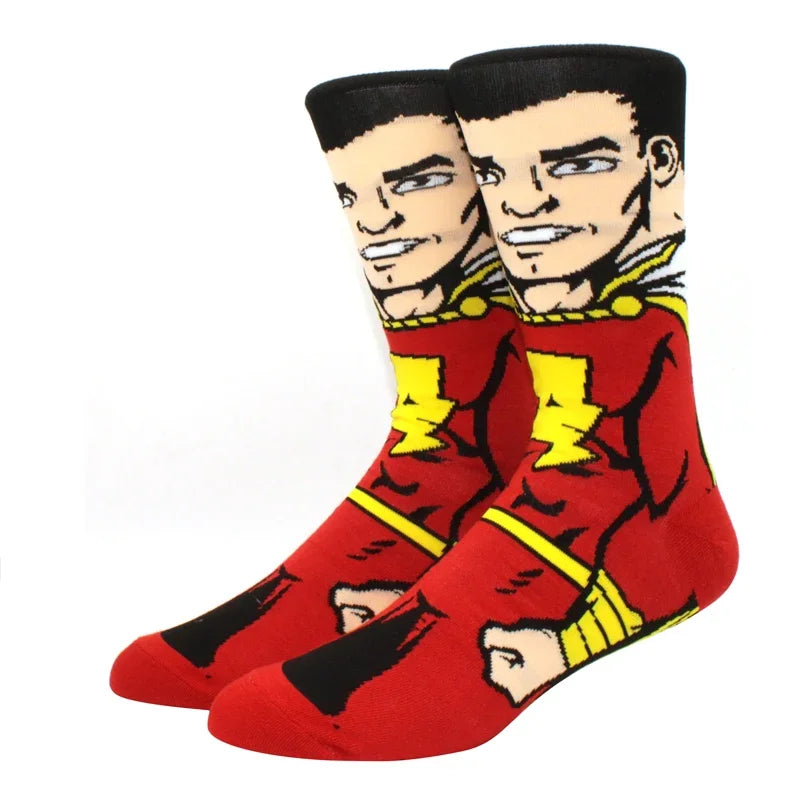 Modische Anime-Socken – Lustiger Hip-Hop-Stil mit hochwertigen Cartoon-Mustern