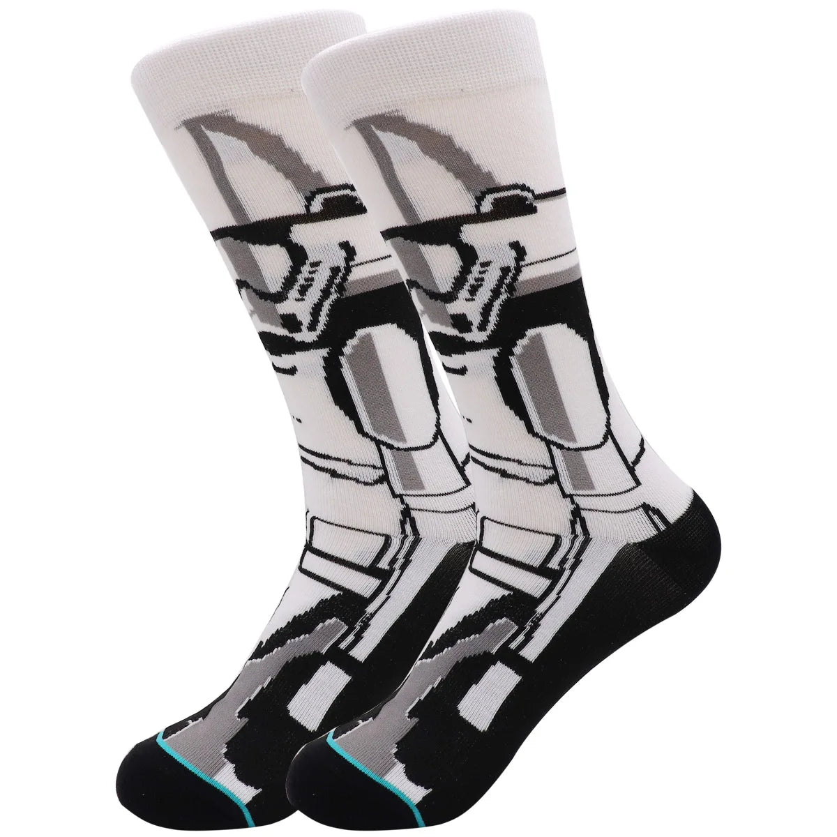Star Wars Cosplay Socken – Lustige Yoda, R2-D2, Wookiee & Jedi Designs