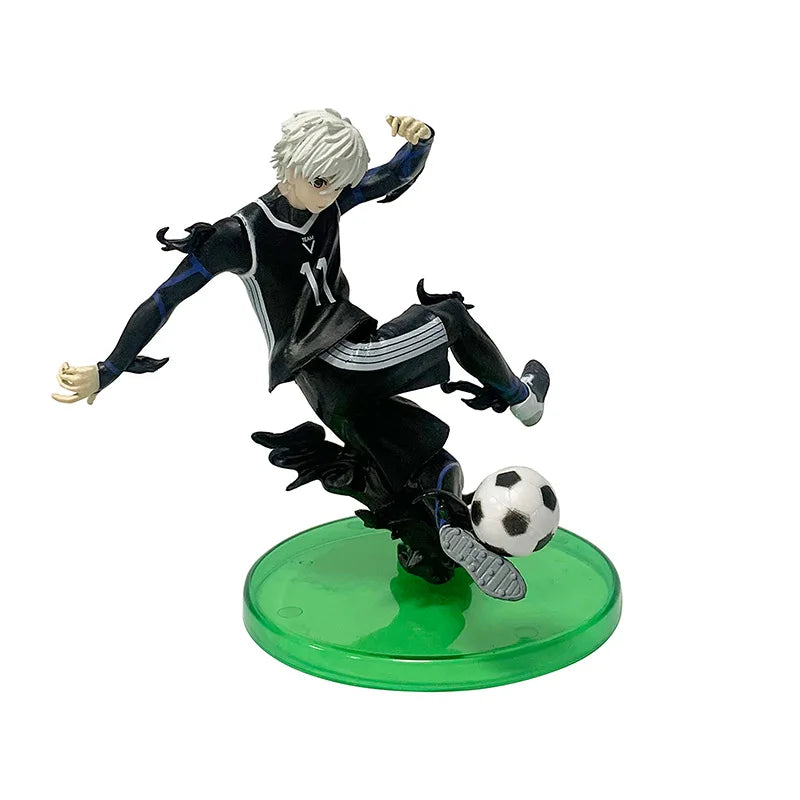 Blue Lock Anime-Figuren – Isagi Yoichi, Bachira Meguru, Nagi Seishiro und Mikage Reo, PVC-Modell, Raumdekoration und Geburtstagsgeschenk