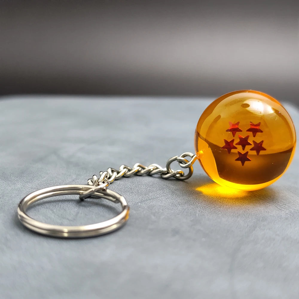 Anime Dragon Ball Keychain Fashion Jewellery Action Figures PVC Key Ring Bag Pendant