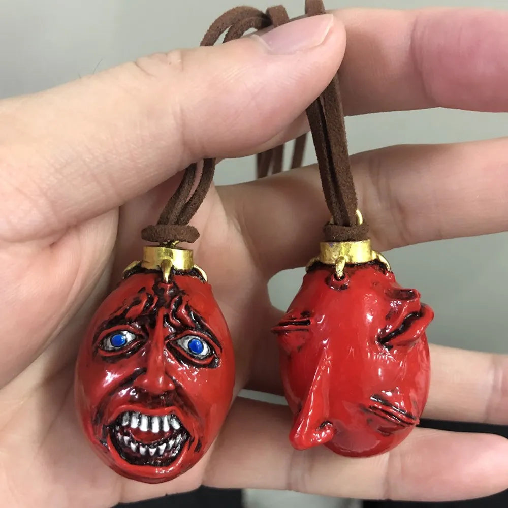 Anime-Halskette „Das Ei des Königs“ – Anhänger Behelit Griffith | Guts-Cosplay-Requisite und Modeschmuck